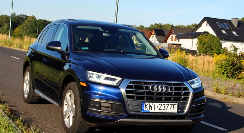 Audi Q5 cena 129900 przebieg: 47000, rok produkcji 2019 z Katowice małe 254